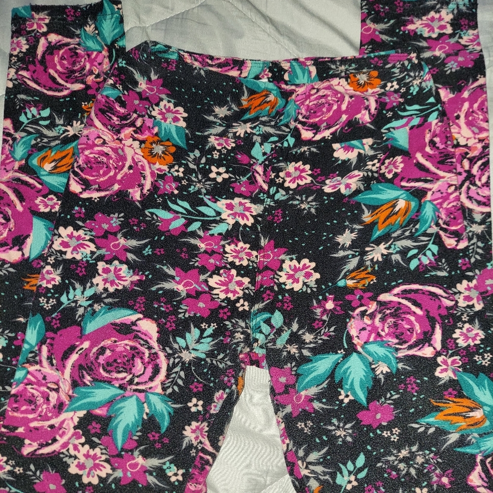 Floral leggings